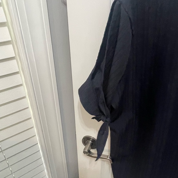 Temu navy blue top shortsleeved XxLargw new never worn - Picture 7 of 8